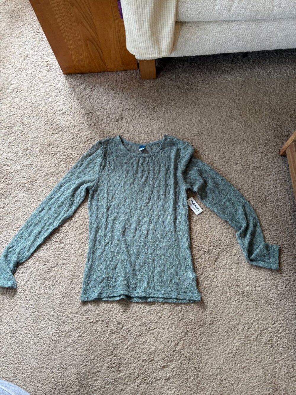Old Navy Lace Top M NWT